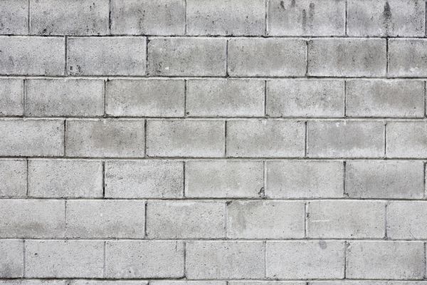 Cinder Block Wall Repair in Hampstead