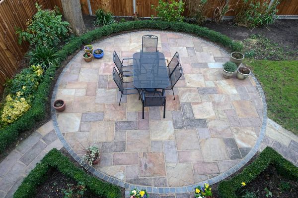 Stone Patio Repair in Hampstead