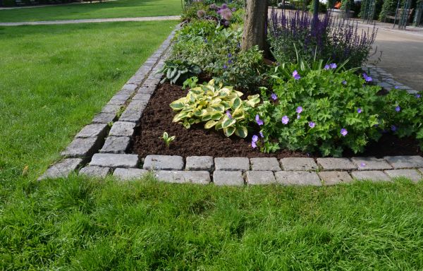 Stone Edging Installation in Hampstead