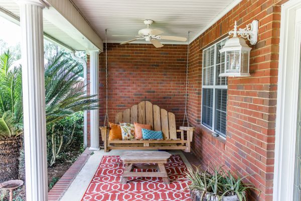 Porch Brick Repair in Hampstead