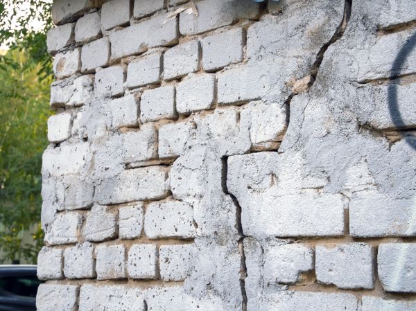 Cracked Brick Wall Repair in Hampstead