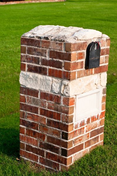 Brick Mailbox Installation in Hampstead
