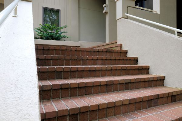 Entryway Brick Repair in Hampstead