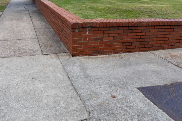 Brick Retaining Wall Repair in Hampstead